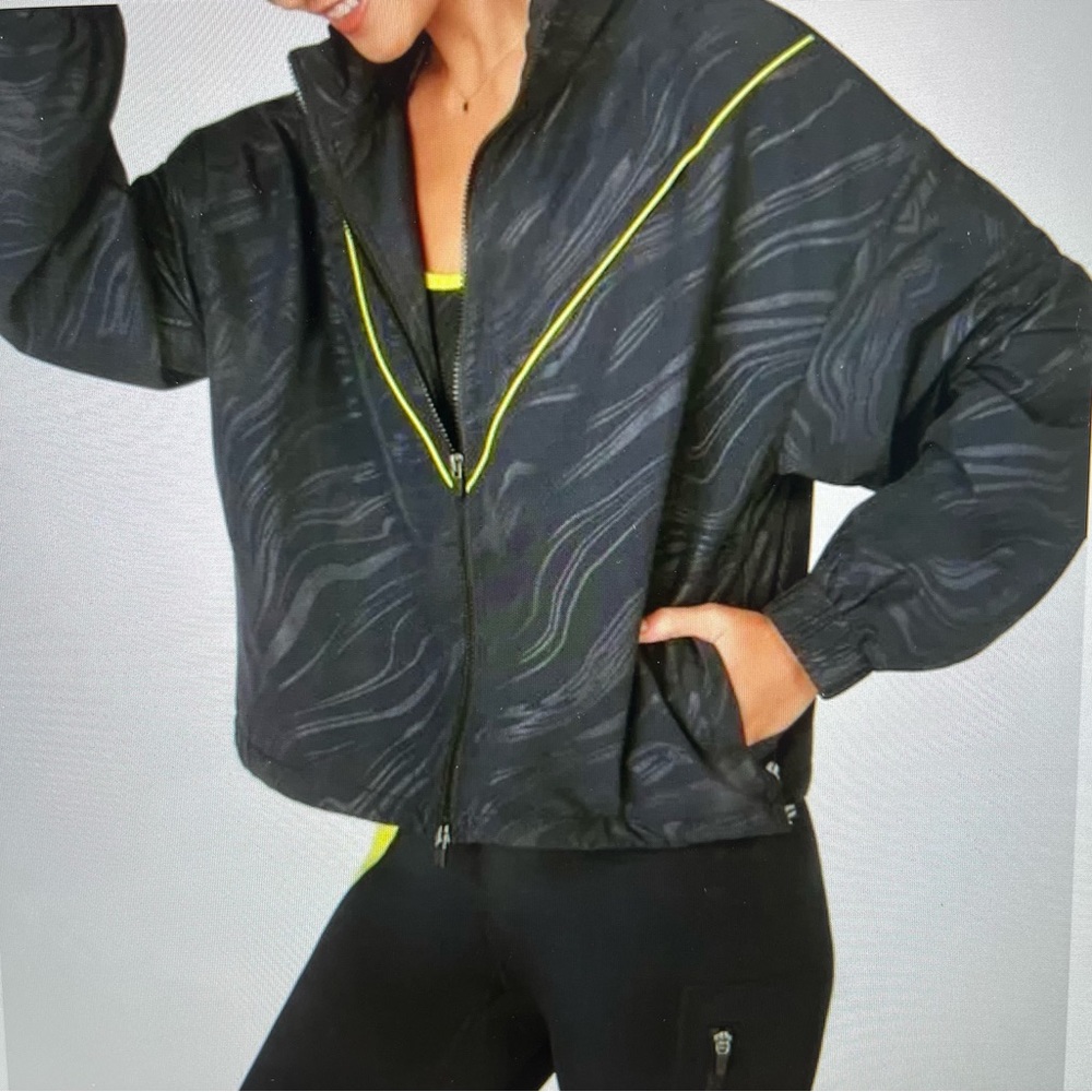Fabletics Sporty Jacket still in package.